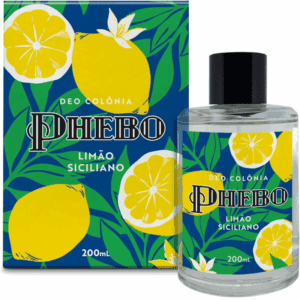 PHEBO - Deo Colônia Limão Siciliano 200ml