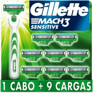 Gillette Aparelho De Barbear 9 Cargas