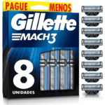Gillette Mach3 -  Barbear, Leve 8 Pague