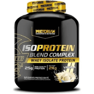 Pote Whey Protein Isolado Iso Blend Complex 2kg Pretorian