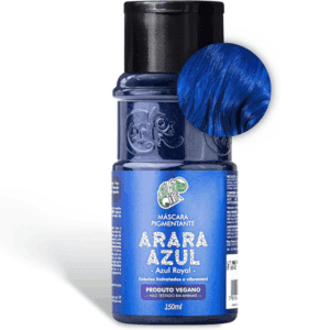 Kamaleão Color – Máscara Pigmentante Semi-Permanente, Arara Azul 150ml