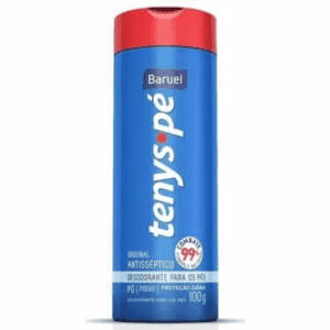 Talco Para Pés Anticéptico Baruel Tenys Pé Original Pó 100g